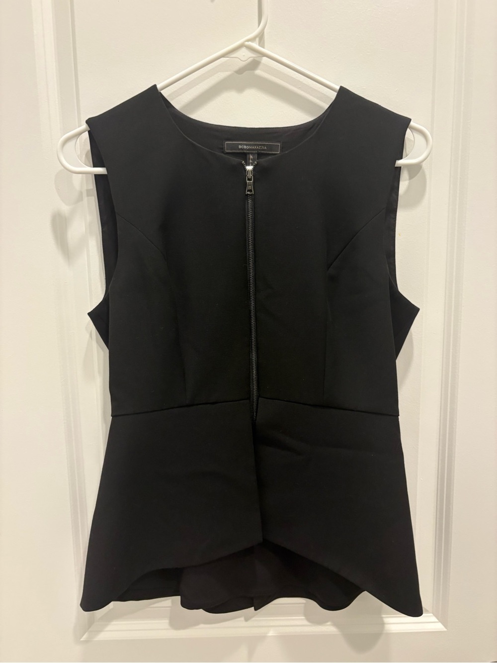 BCBG maxazria medium black dress top